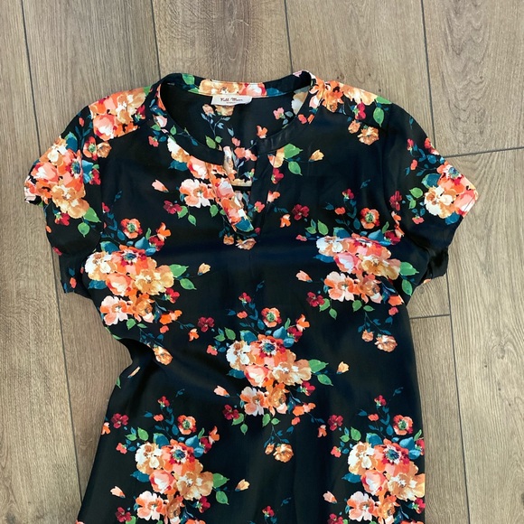 Maternity Floral Blouse/Tunic - Picture 4 of 5